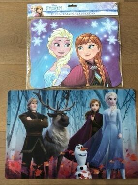 Disney Frozen Placemats Elsa Anna Olaf